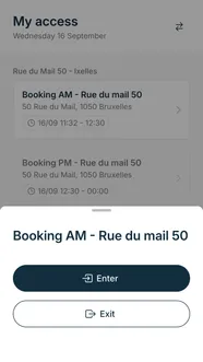 Izix app — open gate